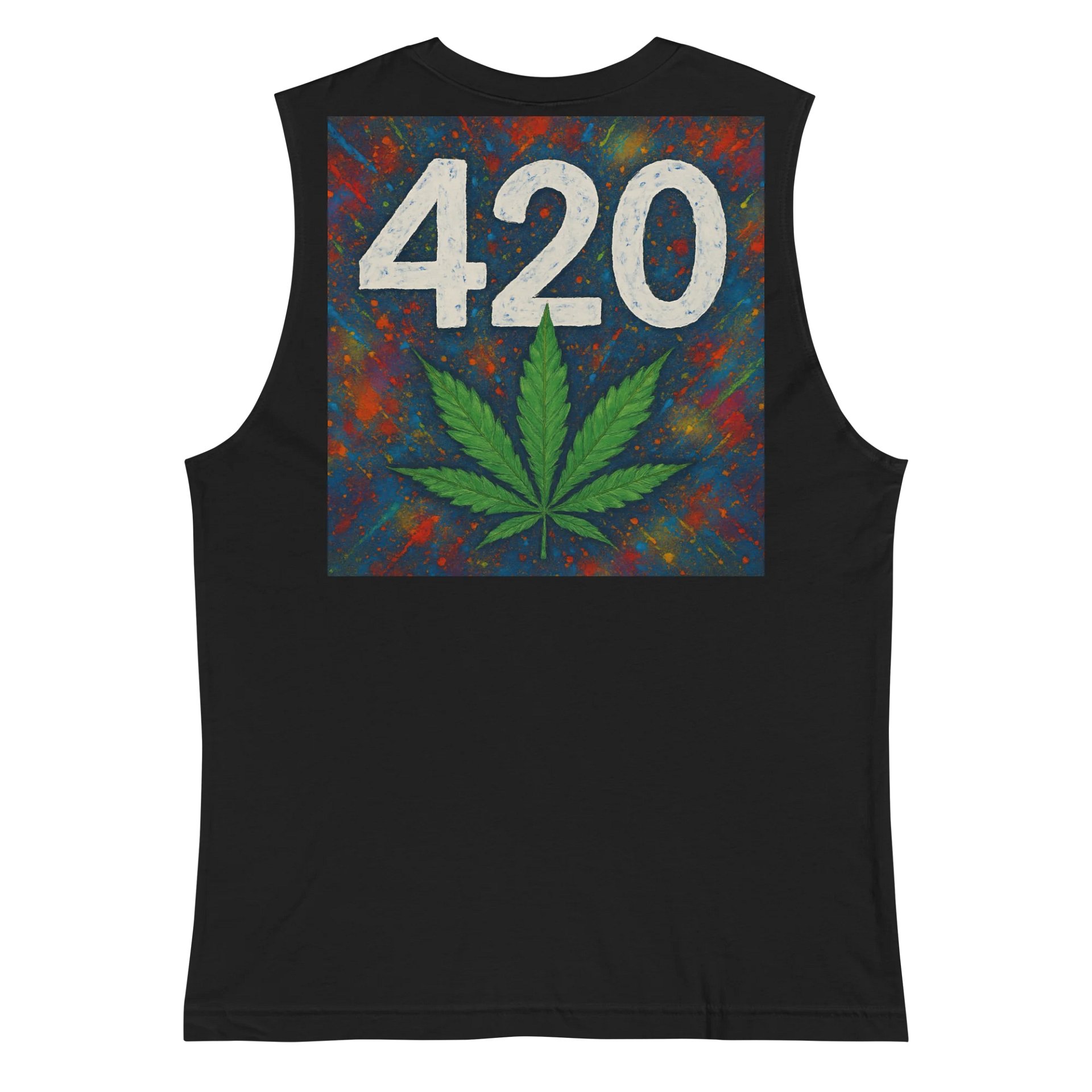Kitty Got Weed Mens Tank product image (4)