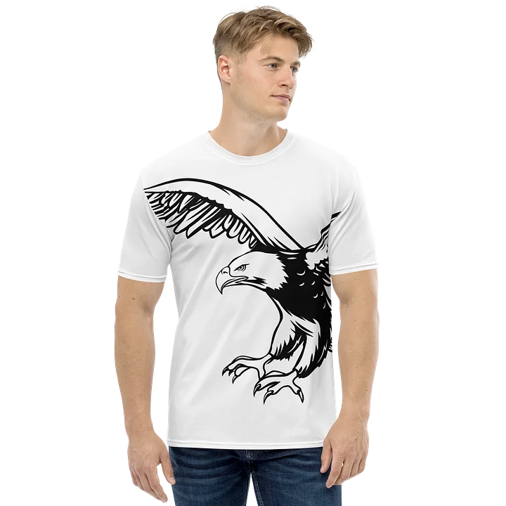 Freedom Isn’t Given | Bald Eagle All-Over T-Shirt – Northern Adventure Exclusive product image (2)