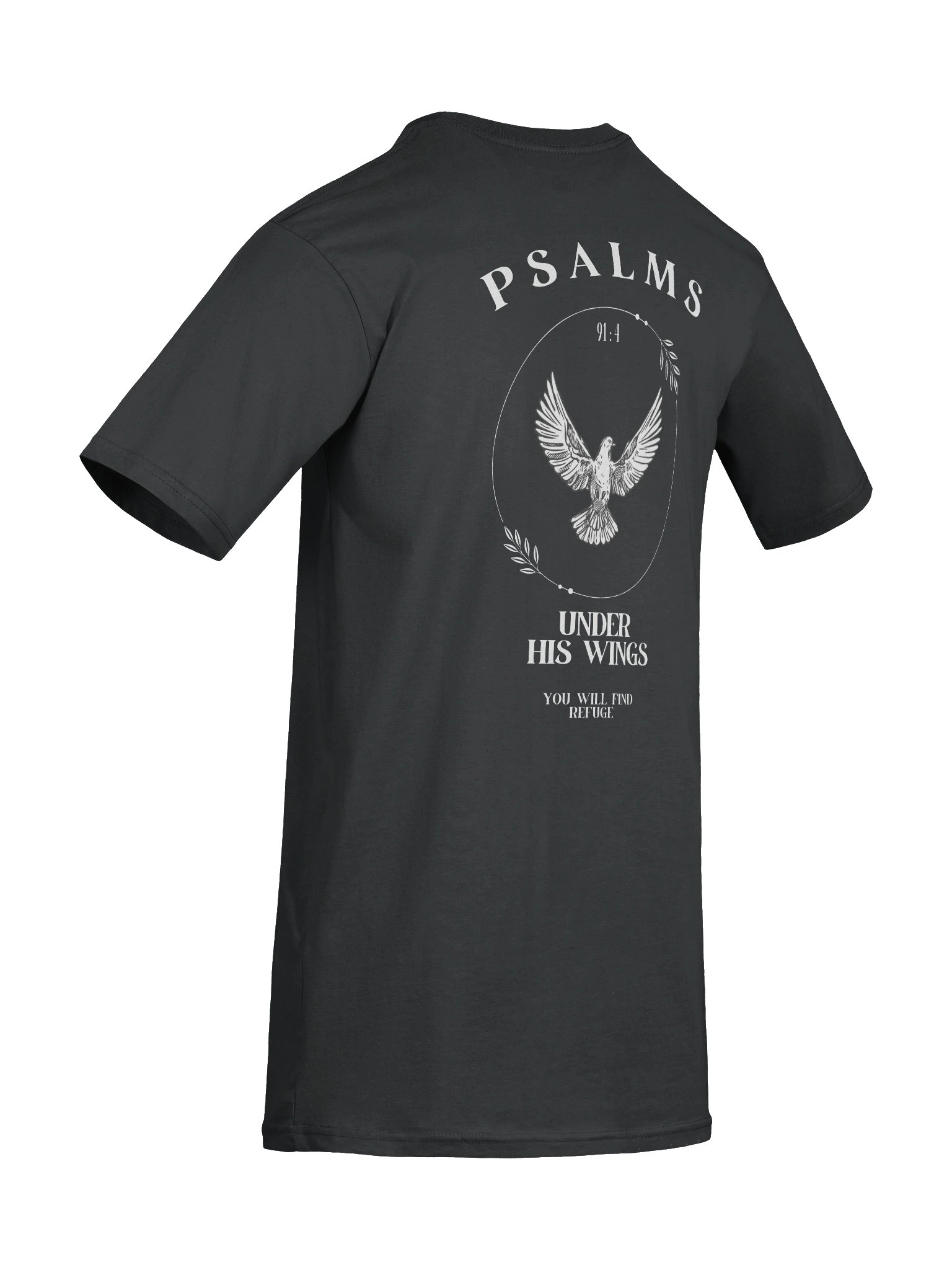 Faith Tee - Psalms 91:4 product image (10)