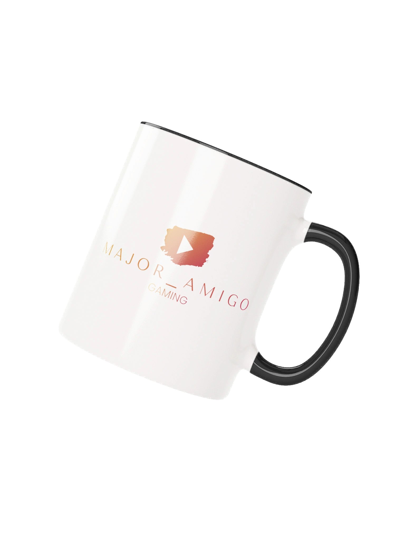 MajorAmigoGaming Logo – Farb-Highlight Keramiktasse product image (2)