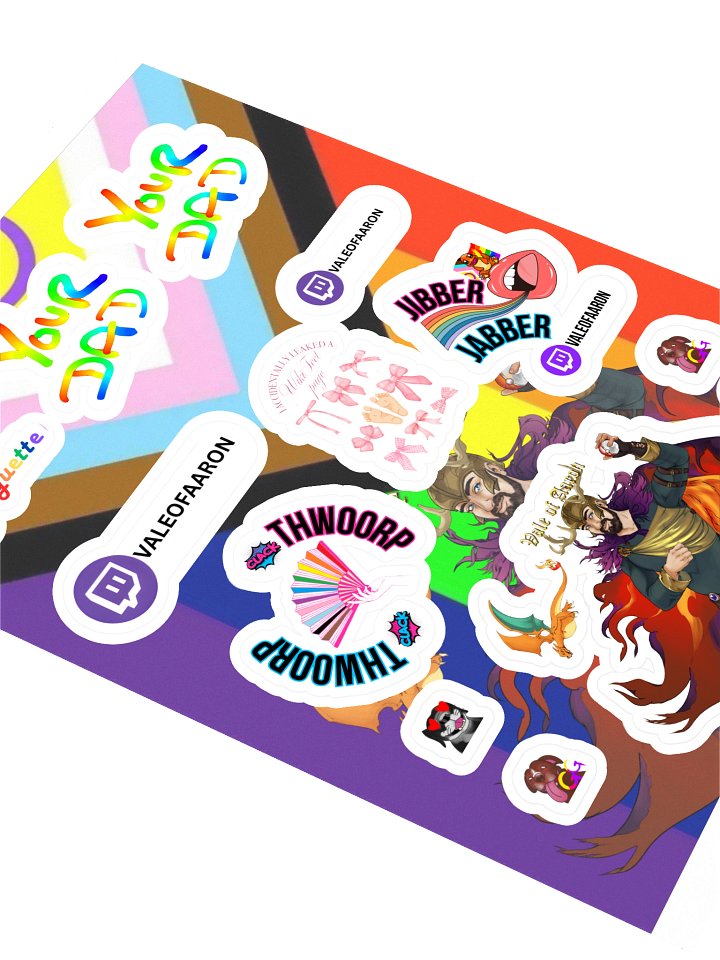Random Collection Sticker Sheet! product image (2)