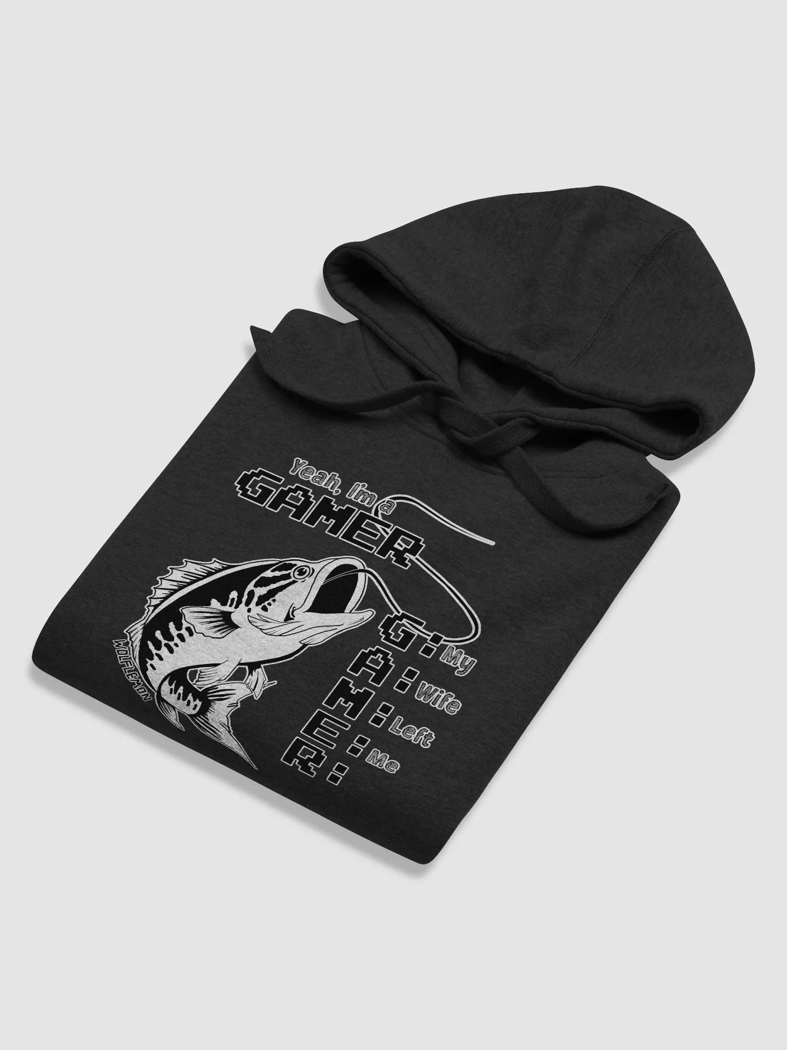 Yeah, I'm a GAMER Sweatshirt FRONT DESIGN product image (5)