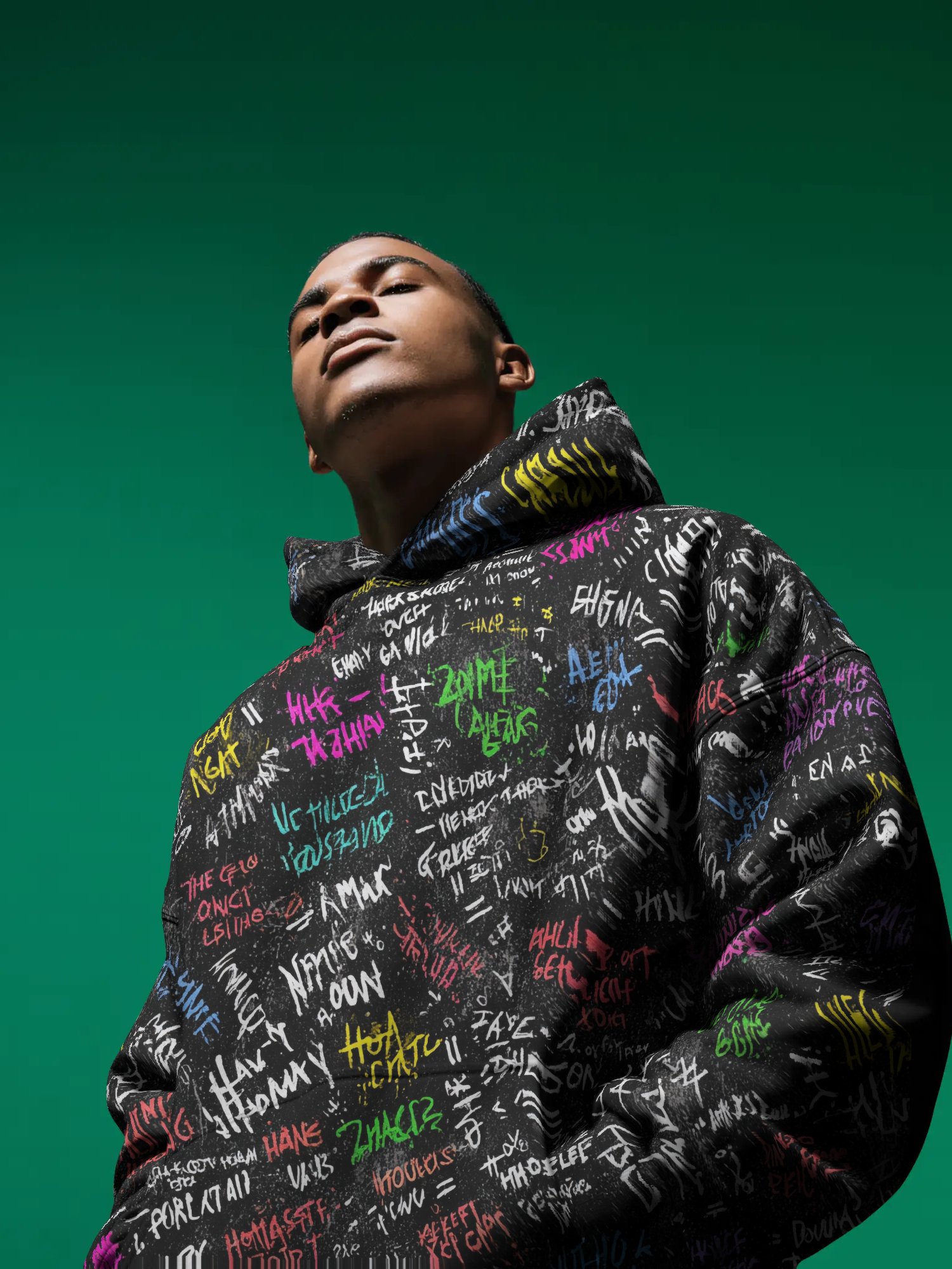 PSYCHO – Thought Loop Series - Canvas Hoodie product image (3)