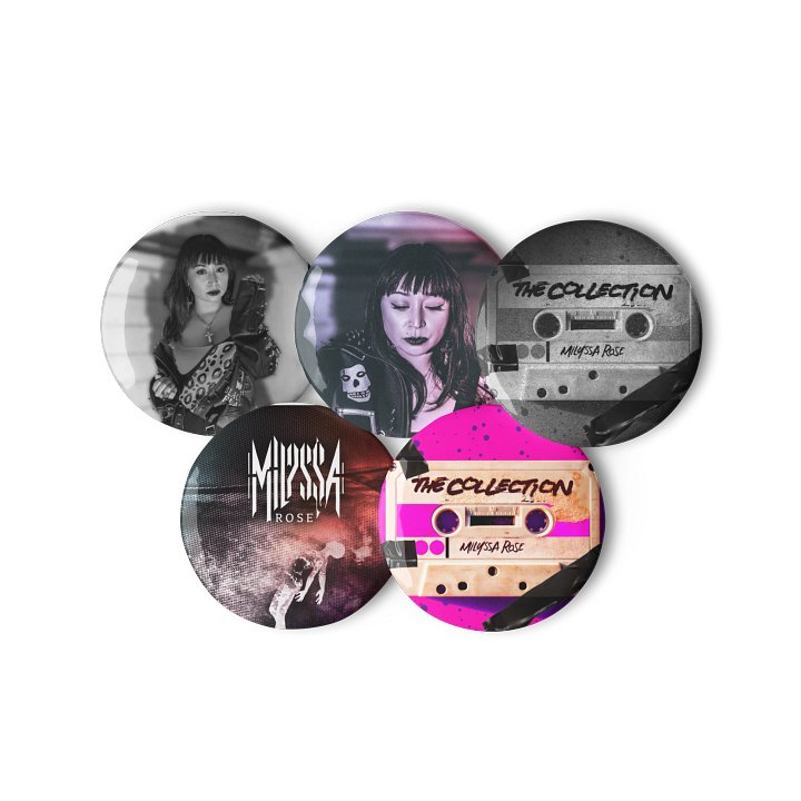 Retro Audio Cassette Pin Button Set product image (3)