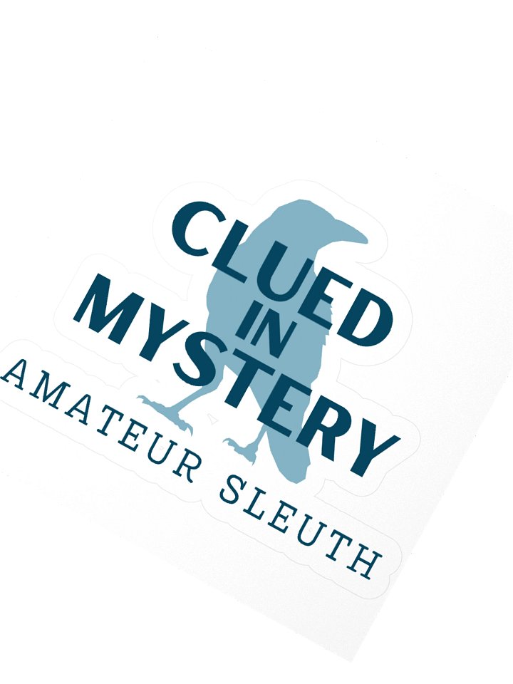 Clued in Amateur Sleuth Sticker product image (2)
