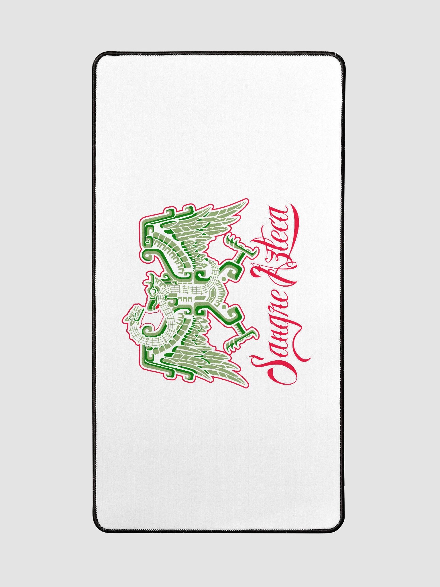 Desk Mat – Sangre Azteca Serpent Minimalist Printed Desk Pad for Office & Home product image (2)