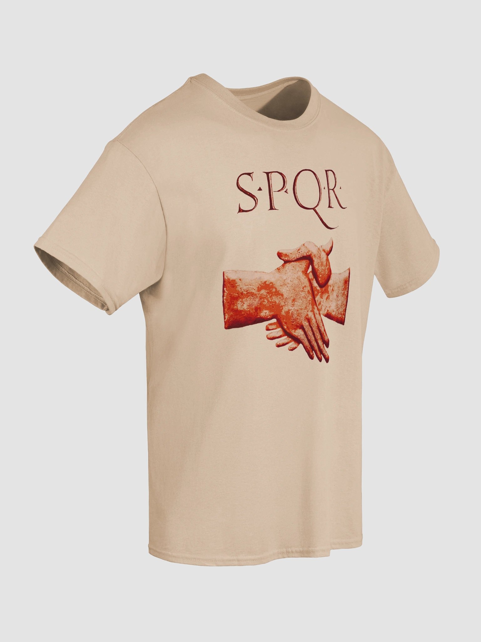 SPQR Handshake Authentic Roman Art from 1st to 3rd centuries AD, T-shirt product image (6)