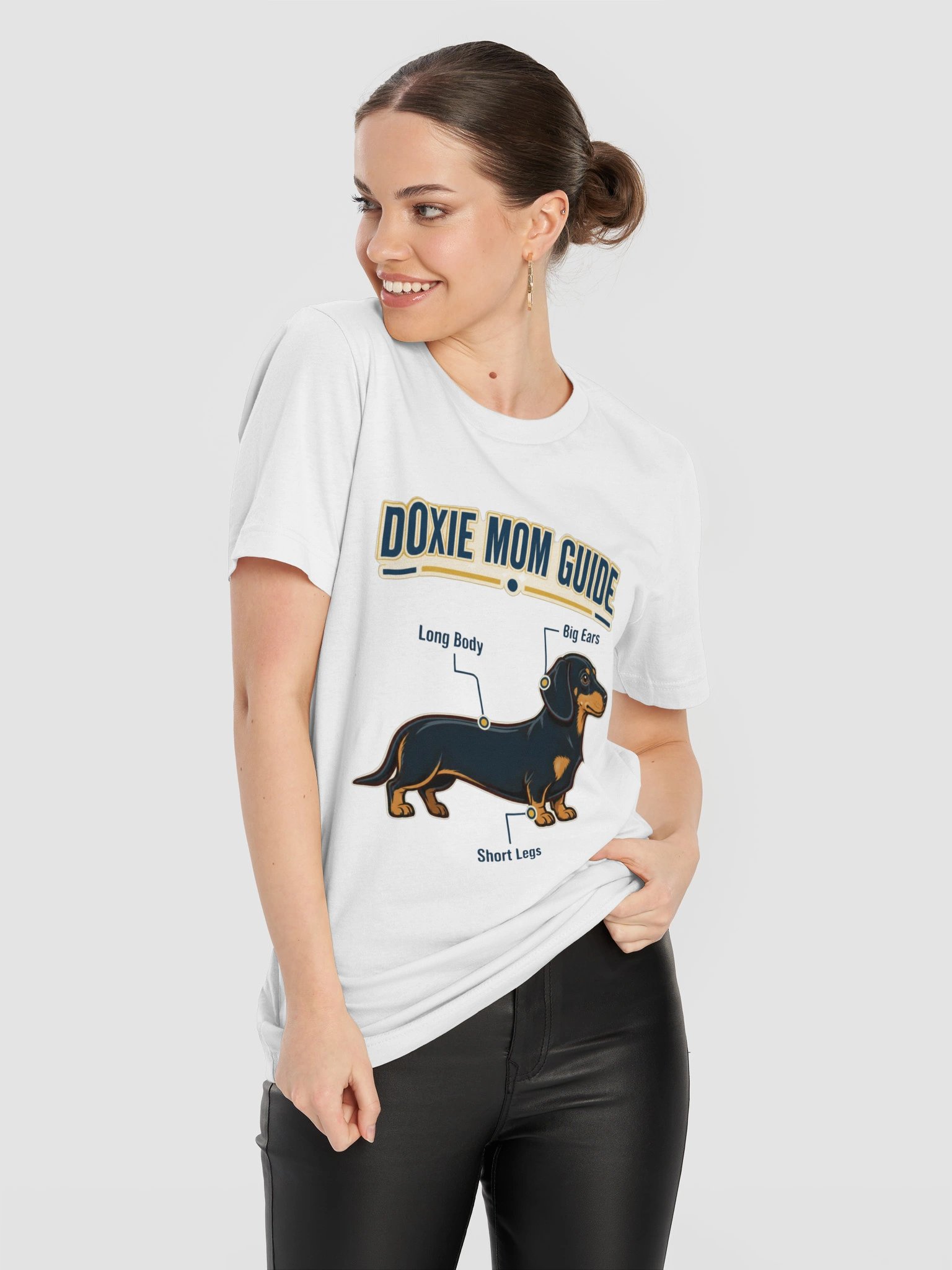 Funny Doxie Mom Guide Shirt product image (3)