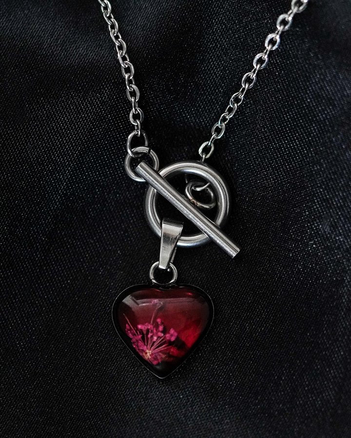 Red Heart Necklace product image (1)