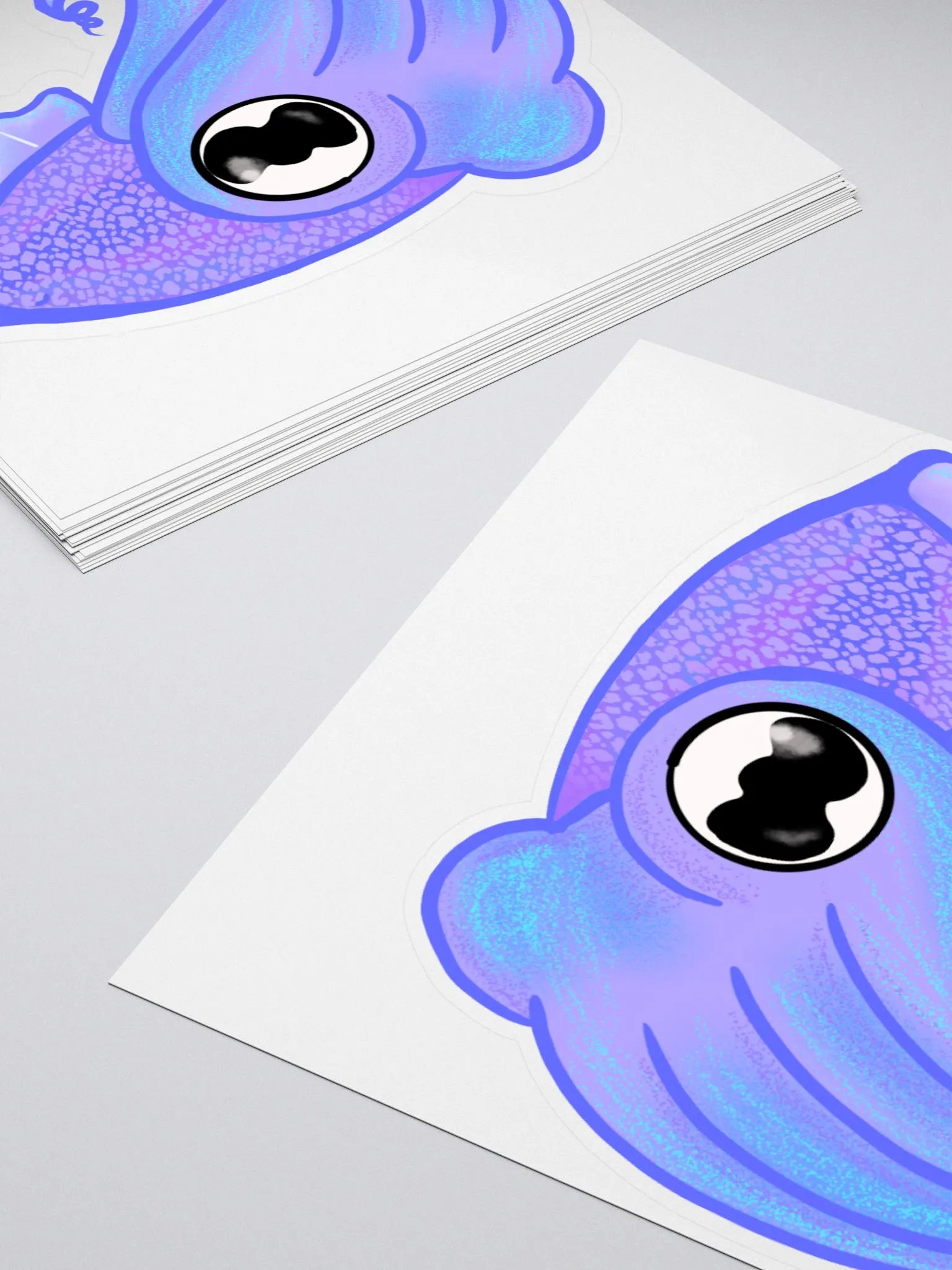 !Purple Cuttlefish Sticker product image (4)