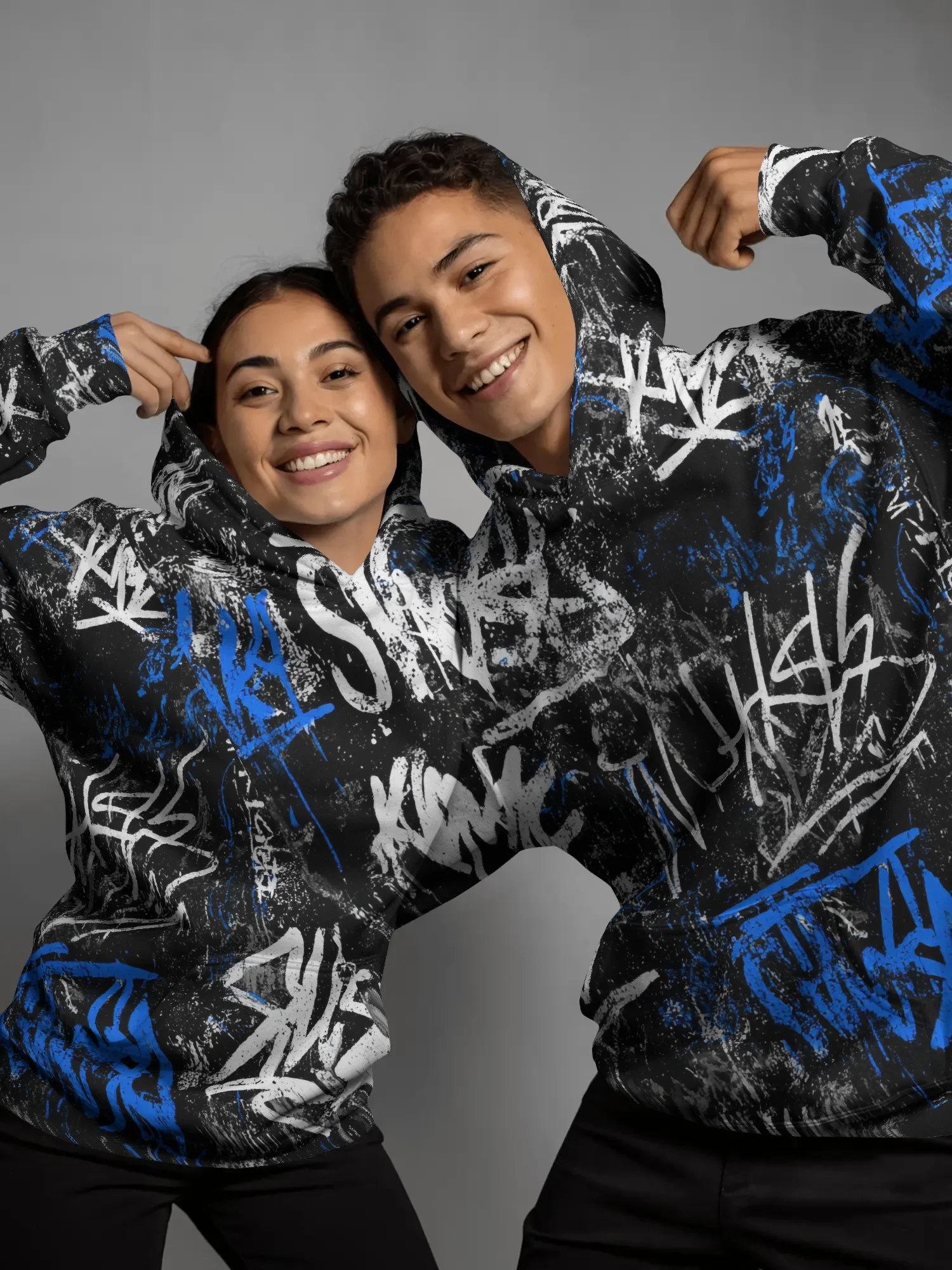 Confidence Cursive – All-Over Print Hoodie product image (3)