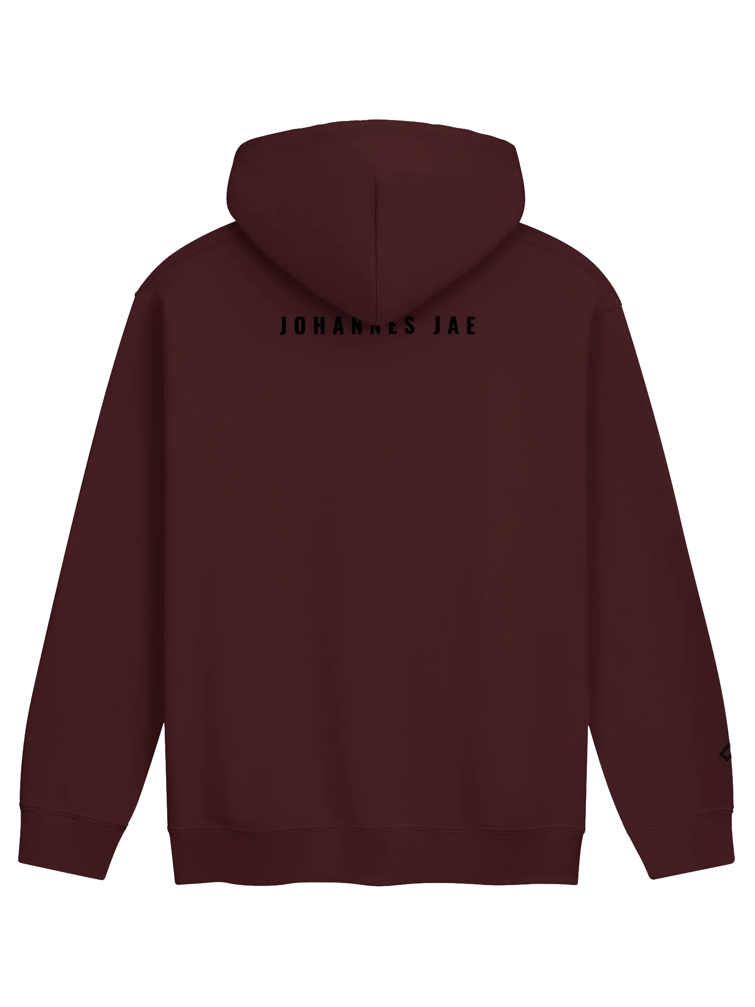 JOHANNES JAE – THE PREMIUM HOODIE • Blackout product image (2)