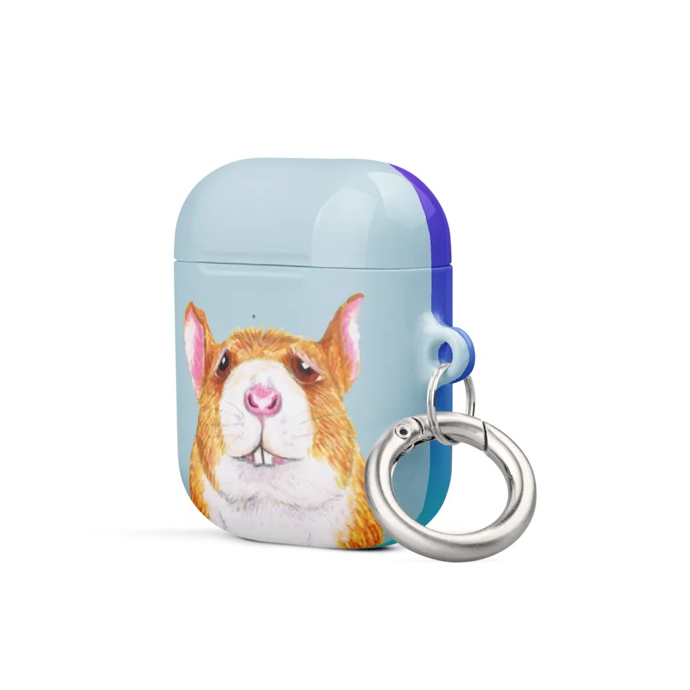 Worried rat Airpods case product image (2)
