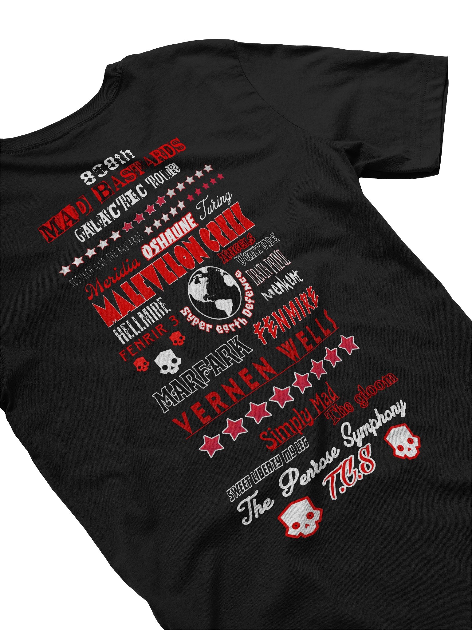Mad Bastards Galaxy Tour Tee product image (6)