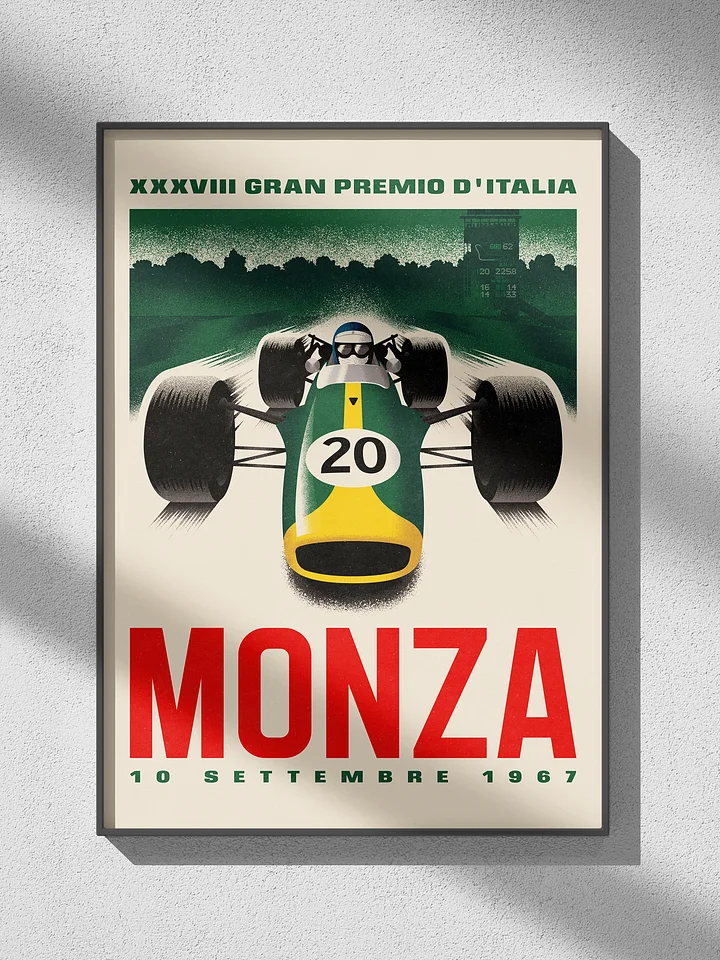 Vintage Italian Grand Prix Art Print product image (2)
