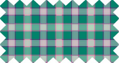 Emerald Green and Purple Plaid (CO14)