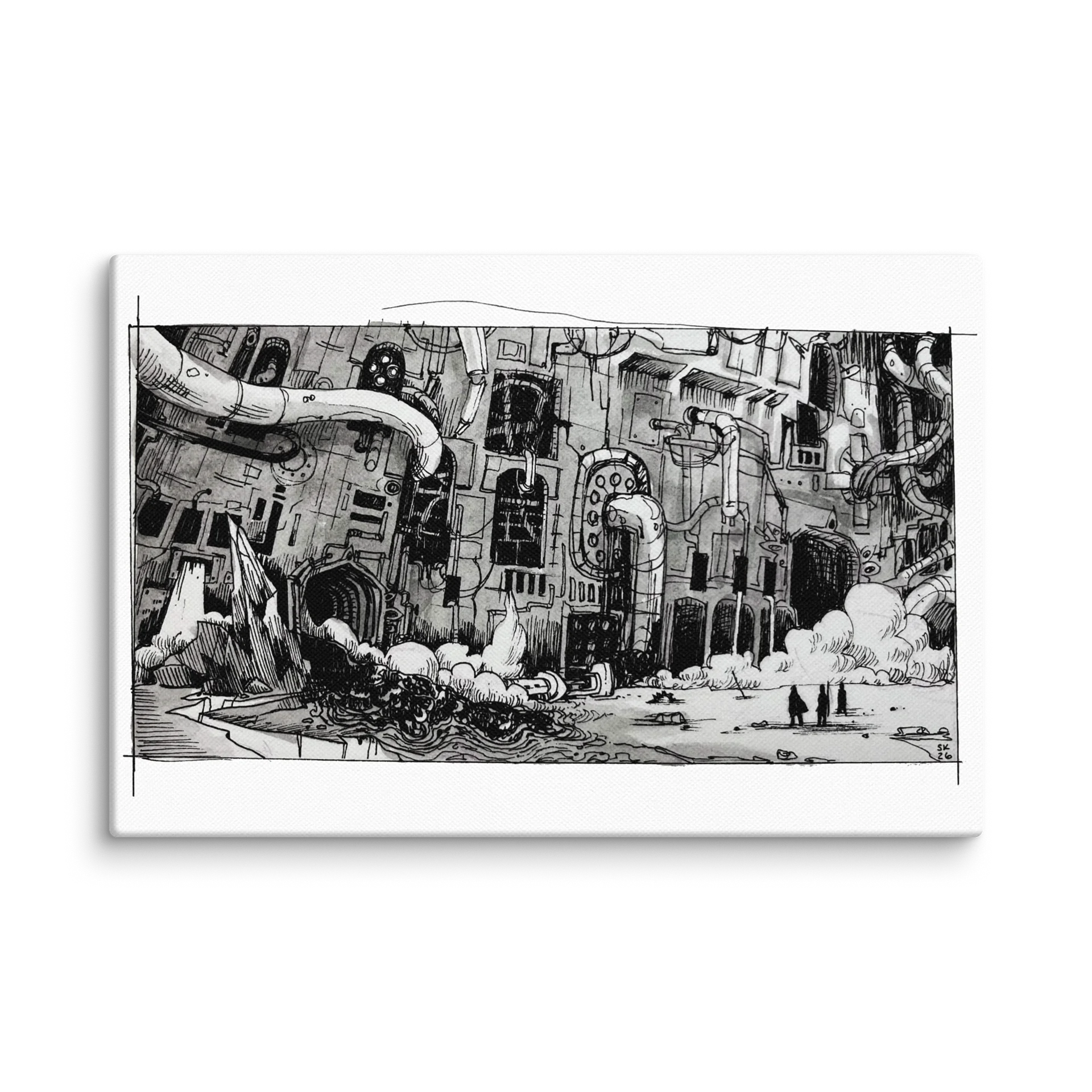 The Edge | Concept Art Canvas Print product image (2)