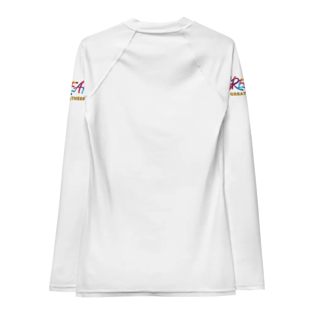 Born to Prosper Vibrant Splatter Rash Guard product image (10)