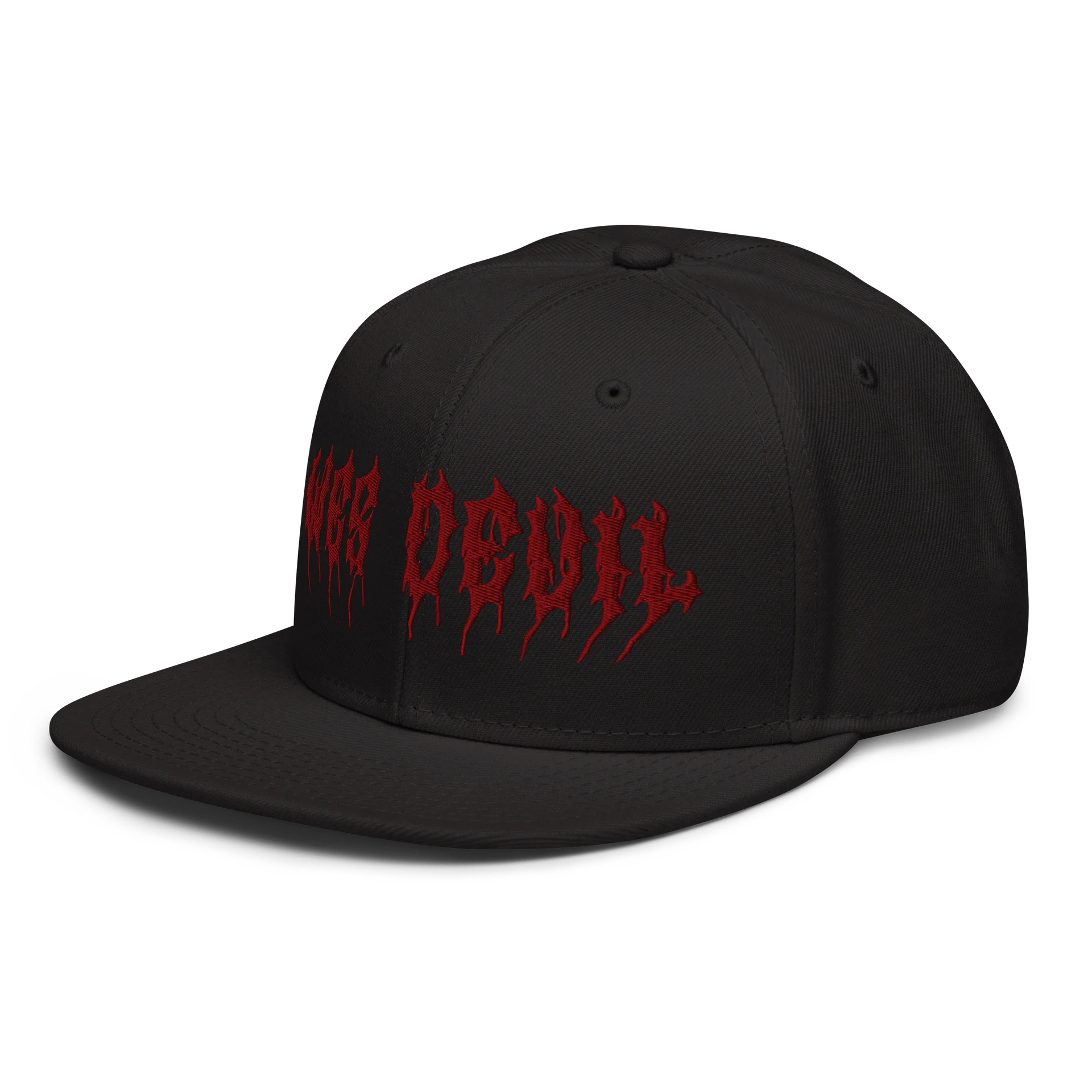 Wes Devil Embroidered Snapback Hat product image (11)