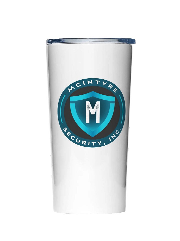 20 oz. Stainless Steel Water Bottle - McIntyre Security logo product image (1)