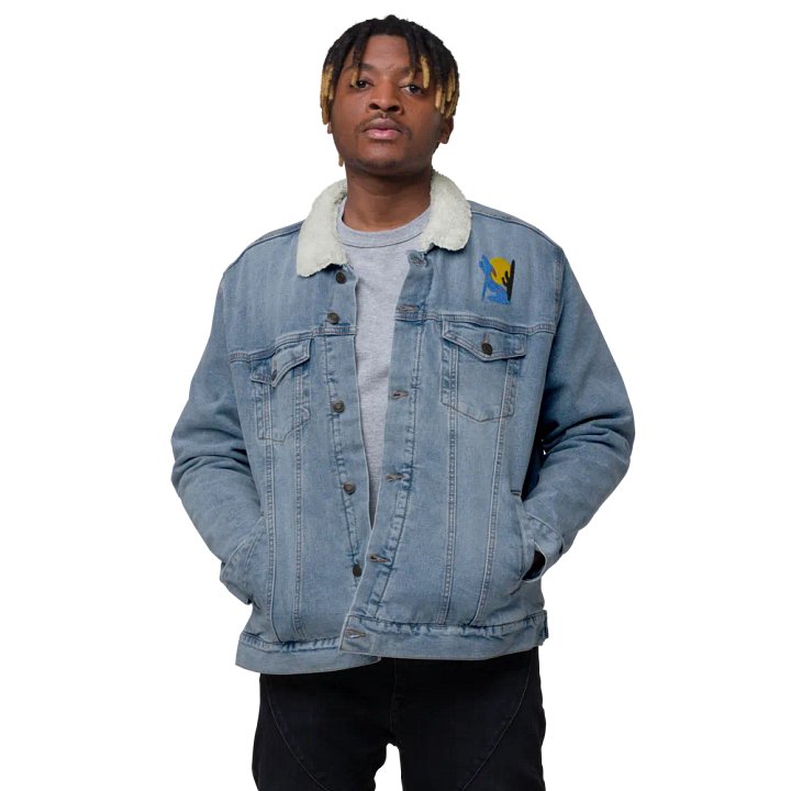 Blue Coyote Sherpa Denim Jacket product image (2)