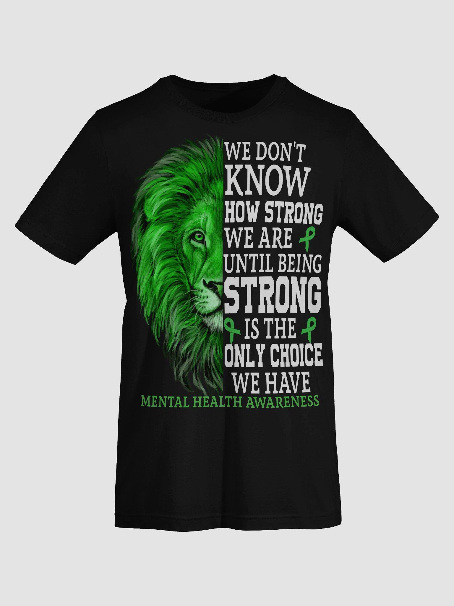 Courageous Lion Mental Health Awareness T-Shirt product image (7)