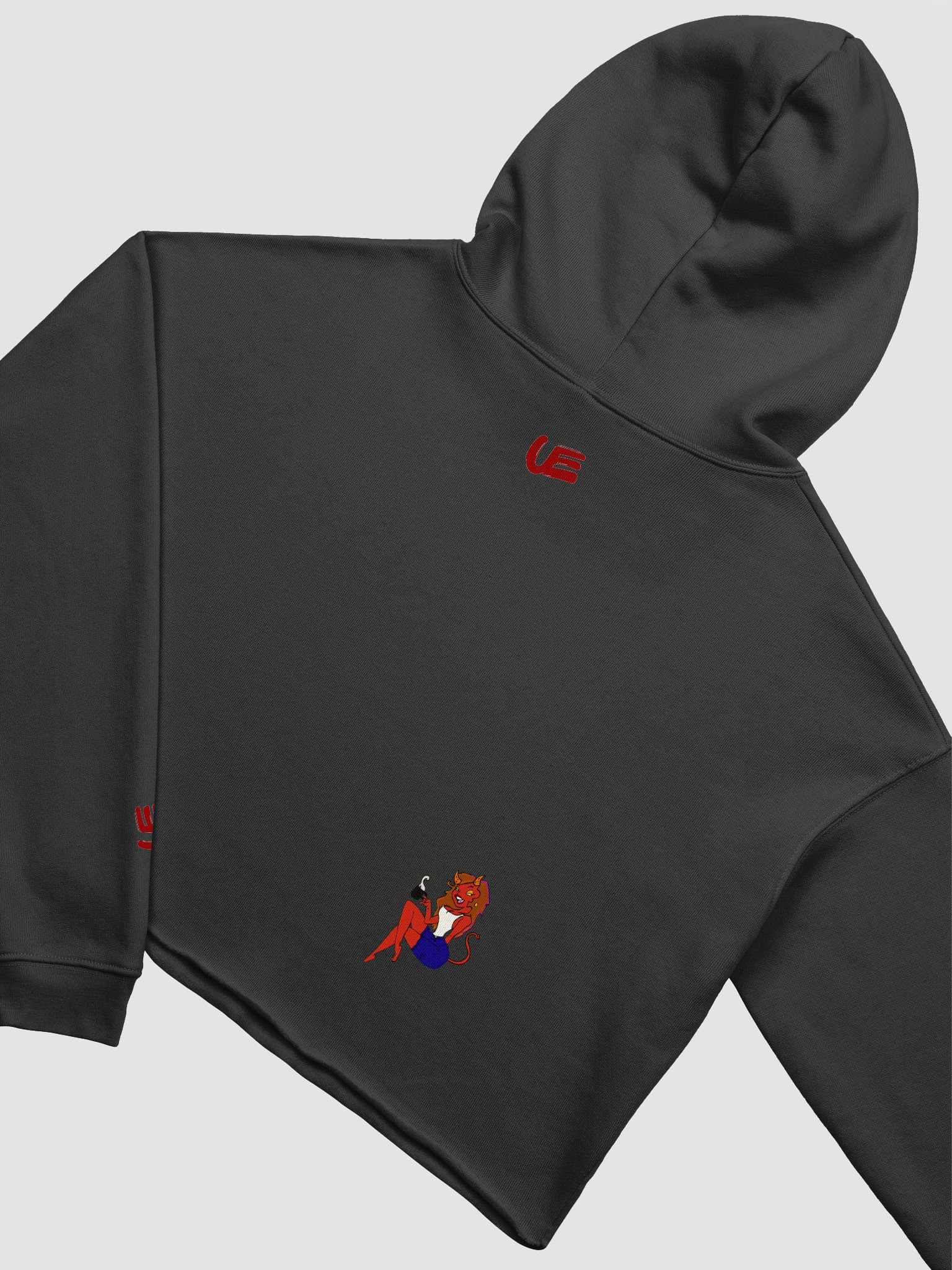 Hey There Beardiful Crop Hoodie product image (4)