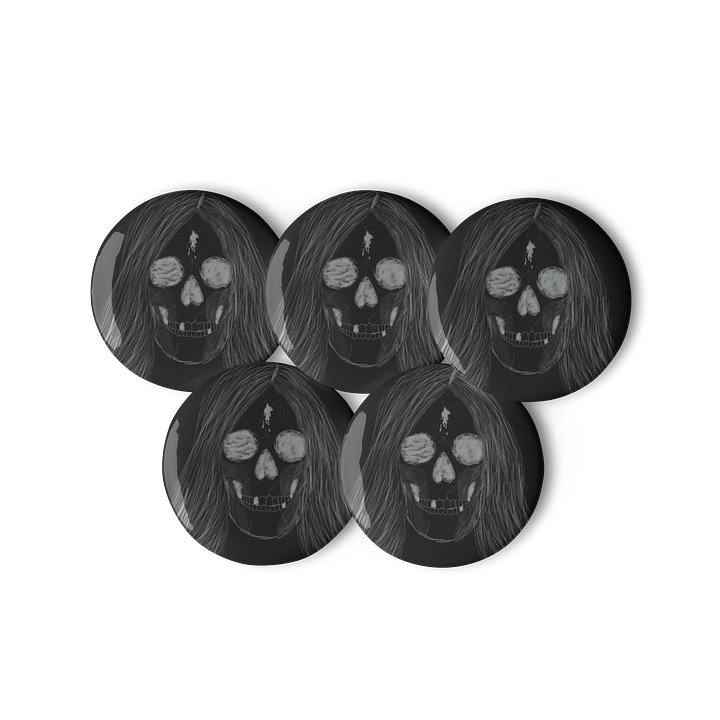 Skull Pin Button Set product image (2)