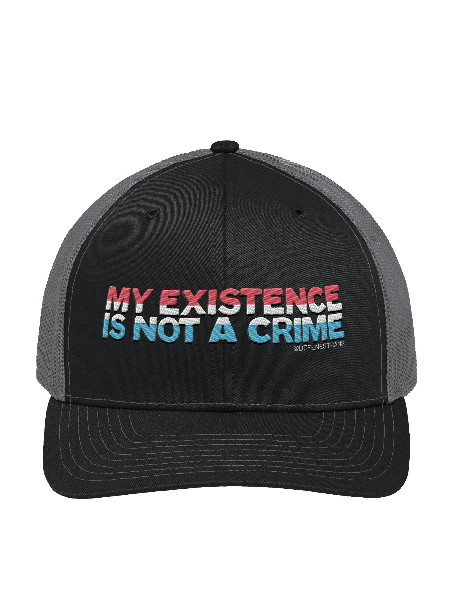 My Existence Is Not a Crime Trucker Hat product image (1)