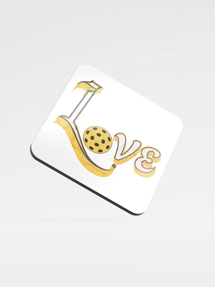 Love Pickleball Cork Coaster product image (2)