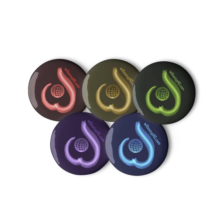 WILLOWISP Button Pins (Color Collection) product image (2)