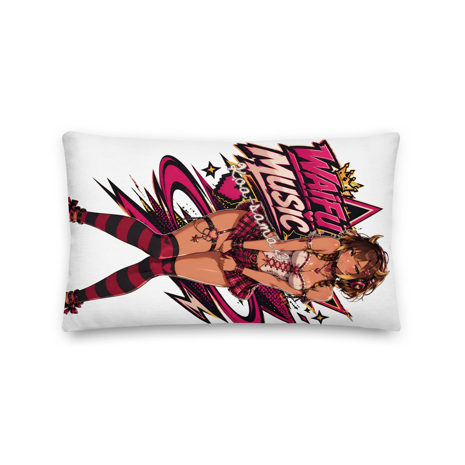 Koa's mini Dakimakura ( 12" wide x 20" long ) product image (1)