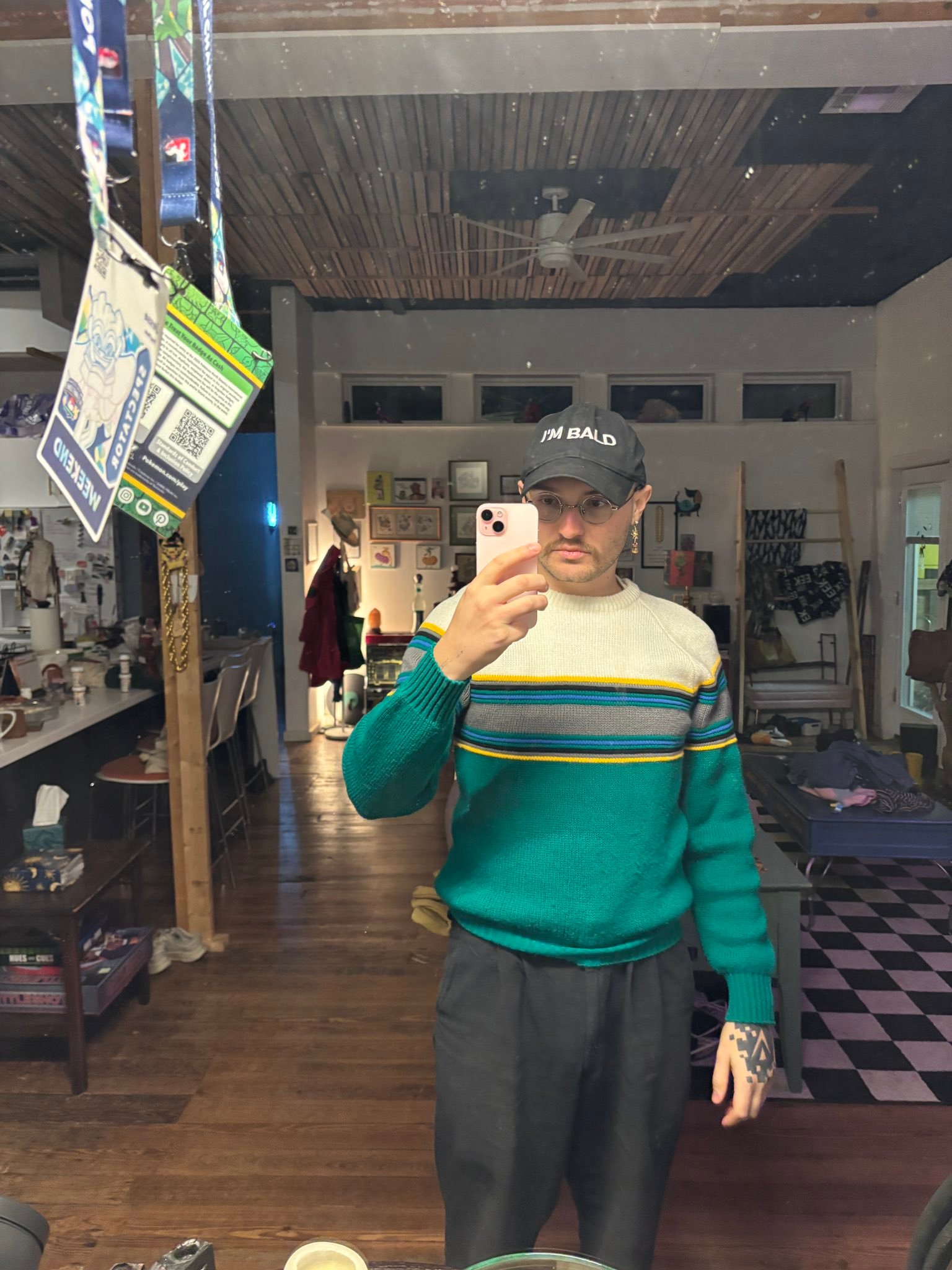 I'M BALD hat product image (3)