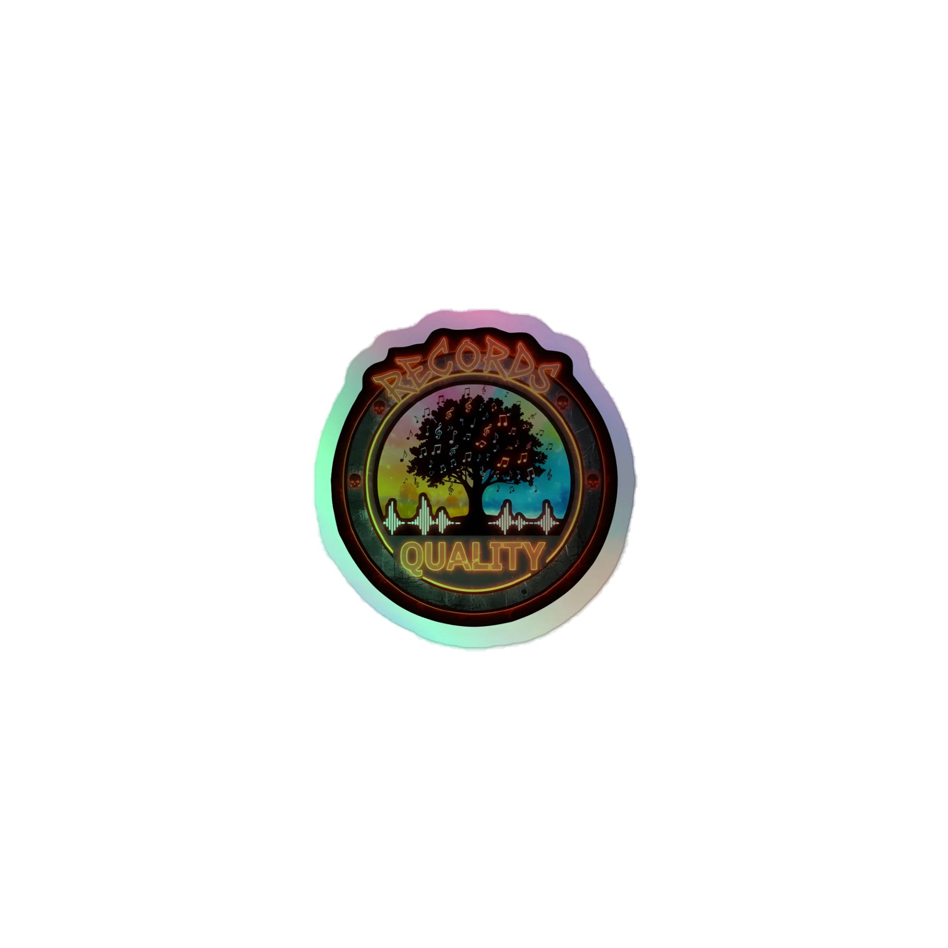 QUΛLITY Records Holographic Sticker product image (1)