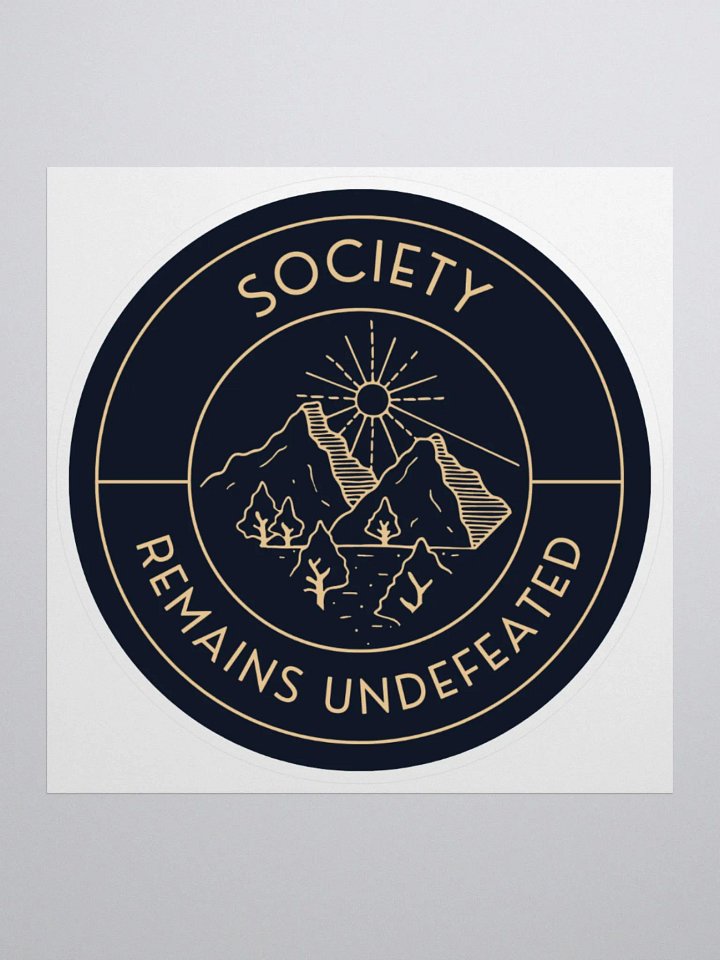 Society Remains Undefeated product image (1)