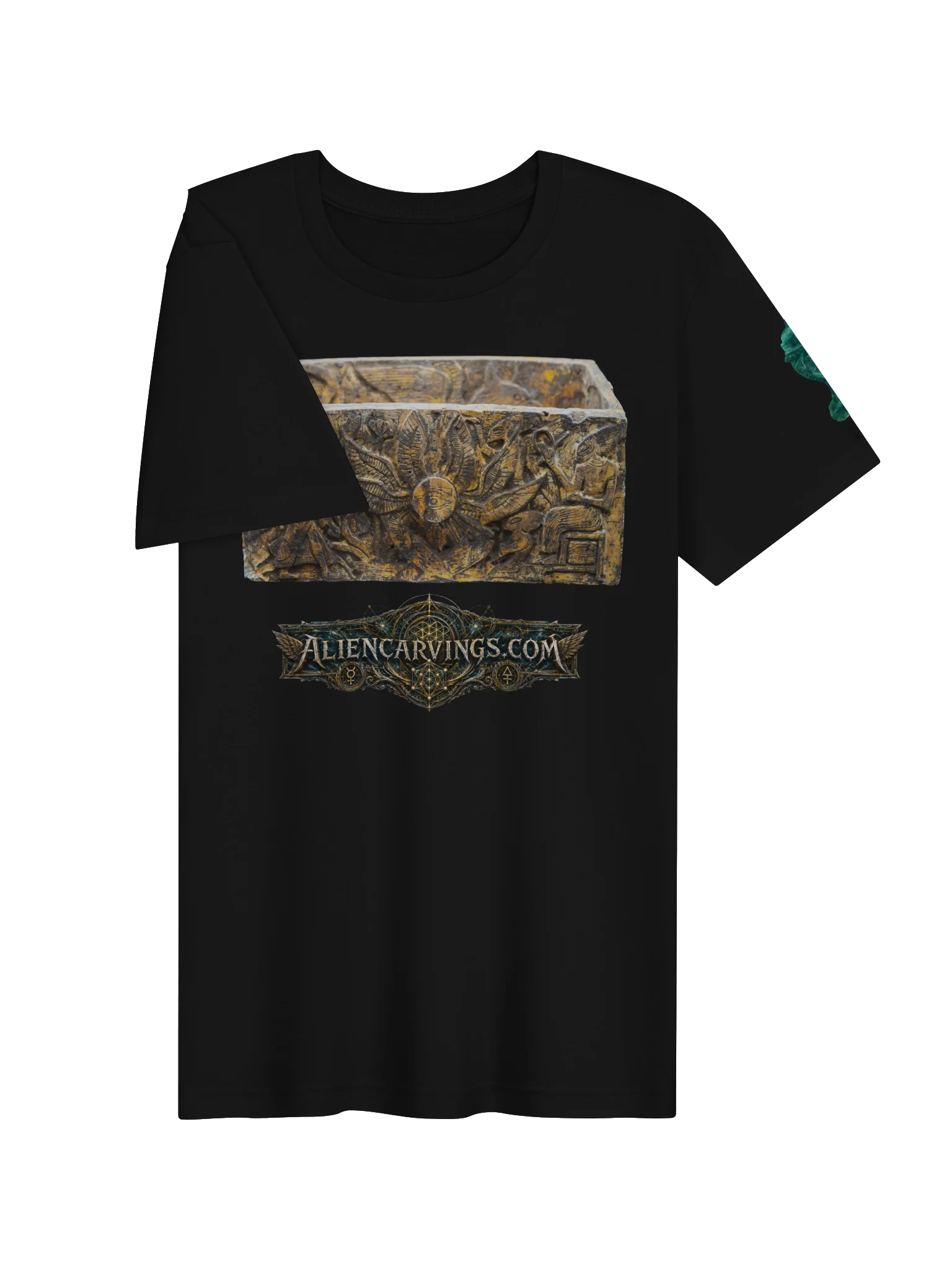 Aliencarvings.com Seraphim Supremacy Black T-Shirt product image (3)