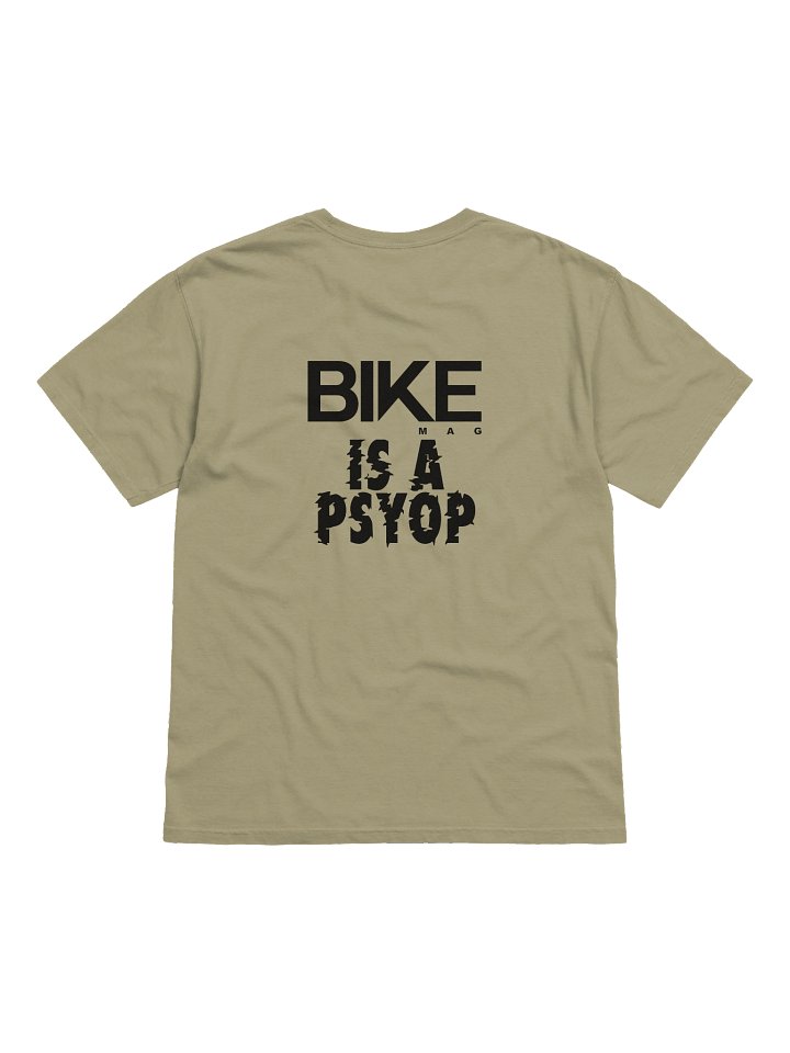 BIKE Mag Is A Psyop Shirt (Dark Logo) product image (71)
