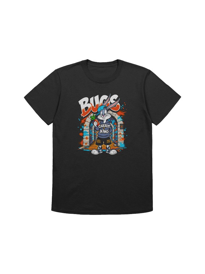 Carrot King Graffiti Tee - Unisex T-Shirt – Premium Printed T-Shirt for Everyday Casual & Streetwear product image (1)