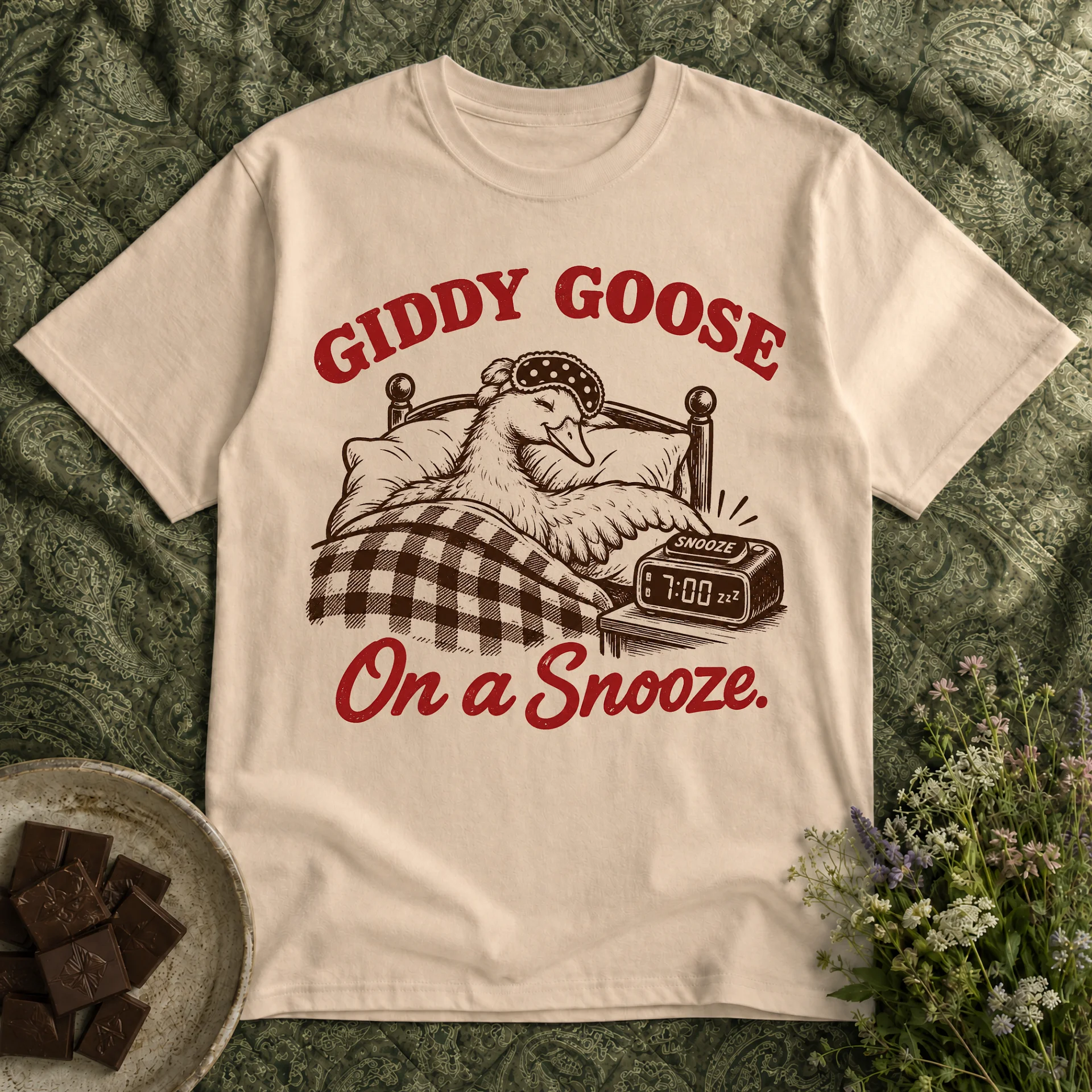 Giddy goose on a snooze. product image (1)