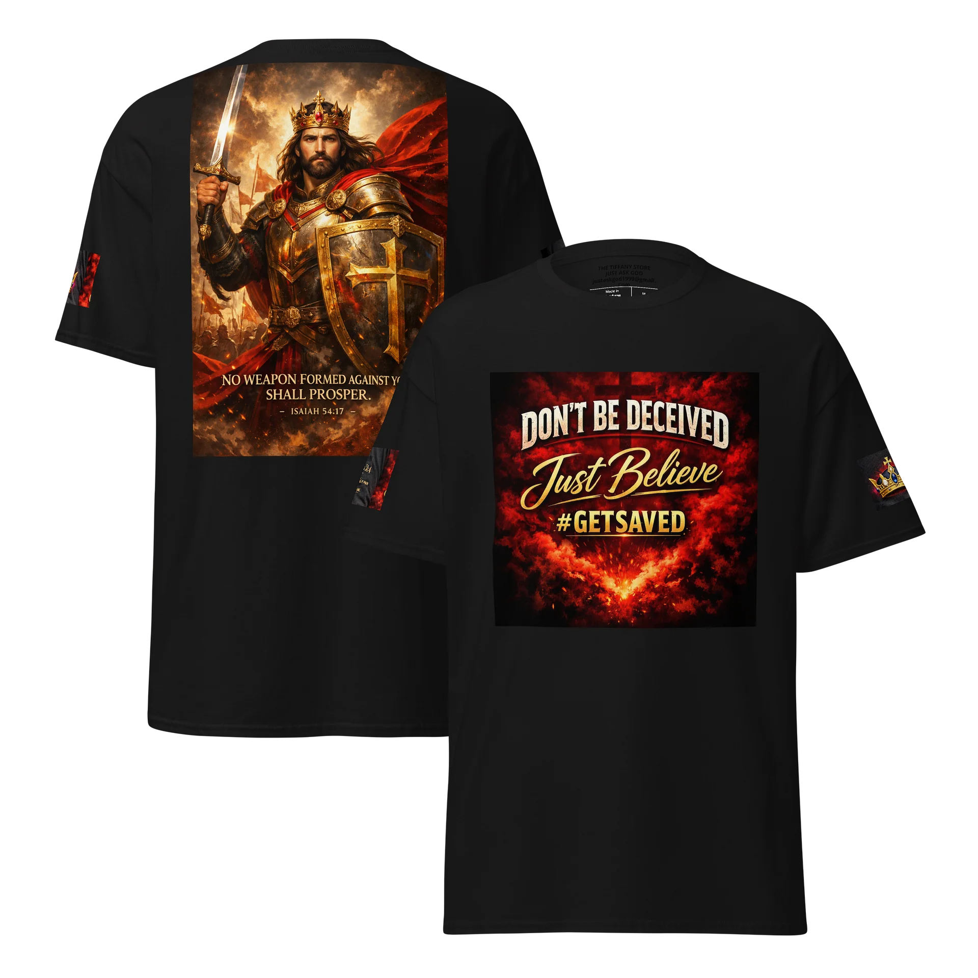 Don’t Be Deceived Faith Tee product image (3)