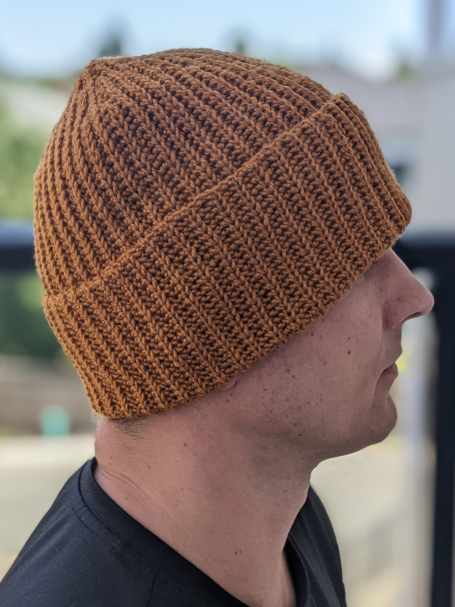 Crochet Casual Unisex Beanie Pattern product image (5)