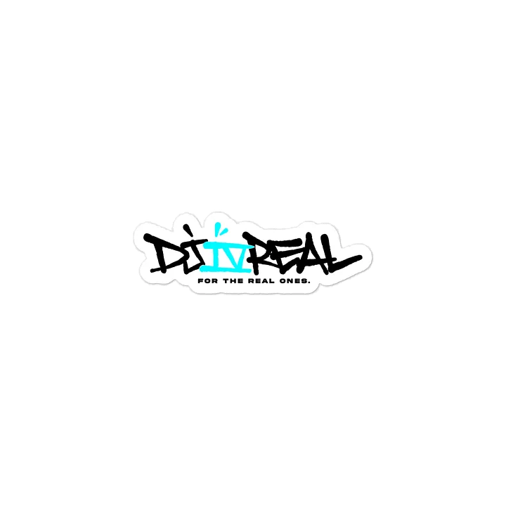 DJ IVREAL Blue sticker product image (2)
