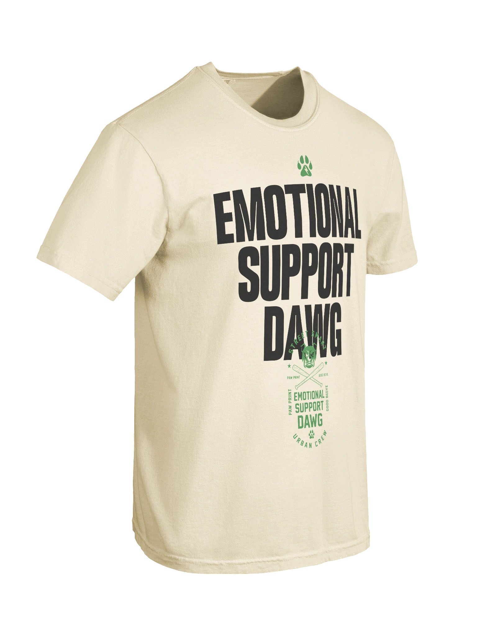 Emotional Support Dawg (Cream Tee II) product image (8)