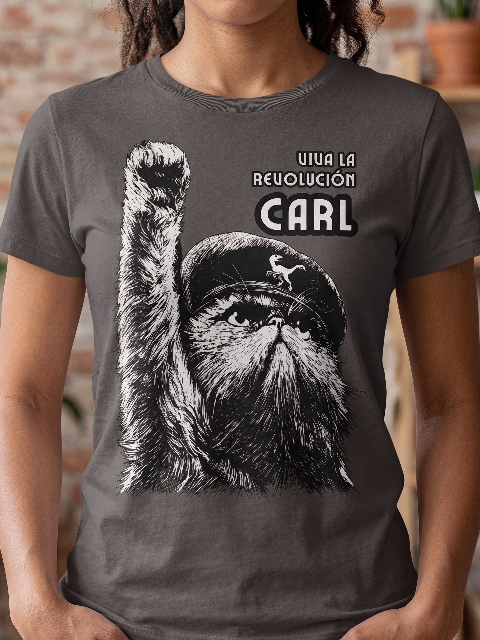 Viva La Revolucion Carl Shirt | Dungeon Crawler Carl Tee | Princess Donut Mongo | DCC Fan Gift | Comfort Colors Style product image (6)