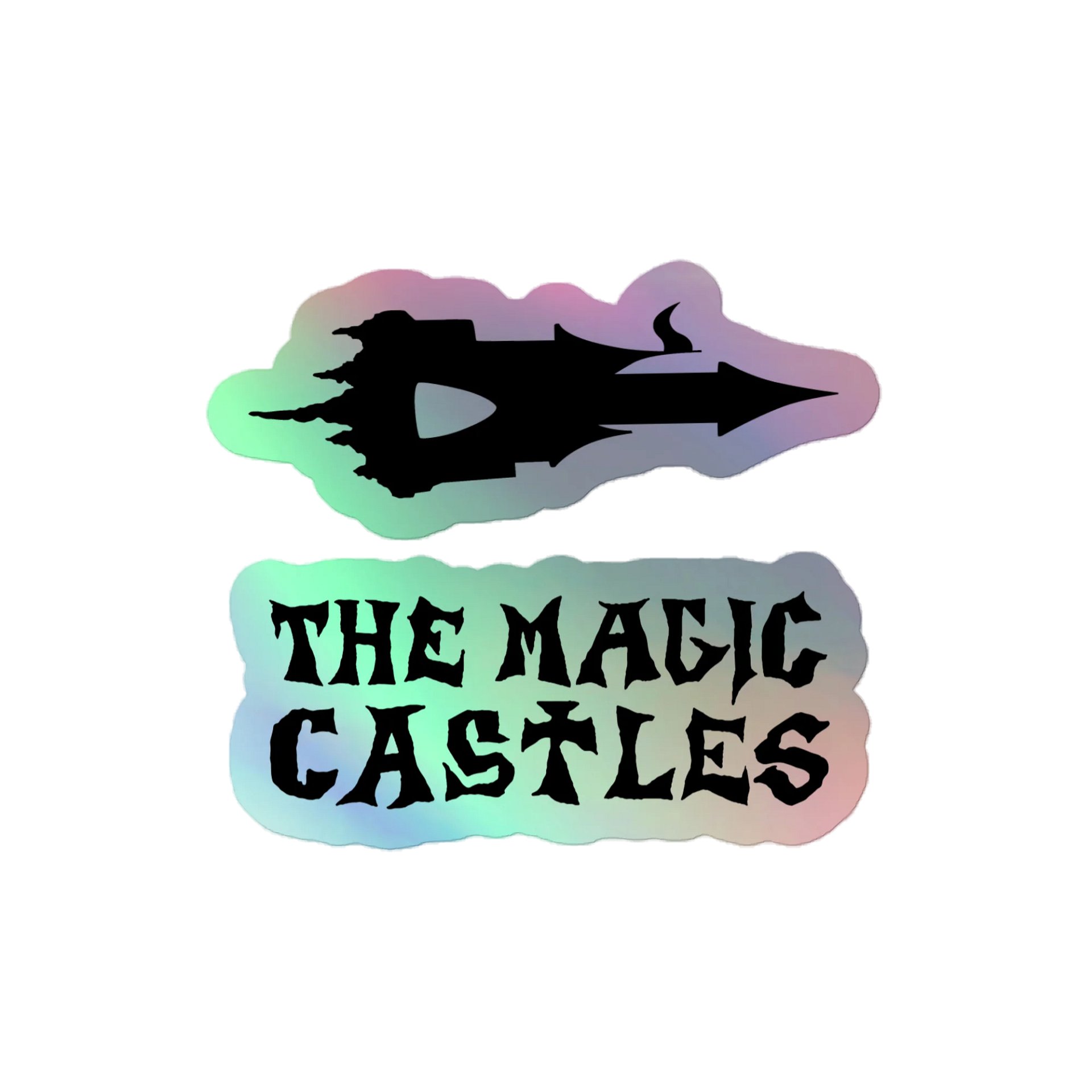 The Magic Castles - Castle Logo Holo Sticker product image (1)