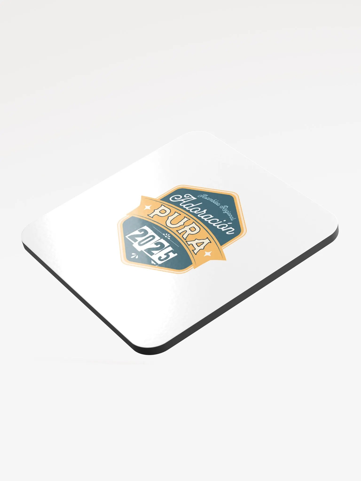 Posavasos Adoración Pura 2025 | Diseño Vintage Estilo Emblema | Asamblea Regional de los testigos de Jehová product image (3)
