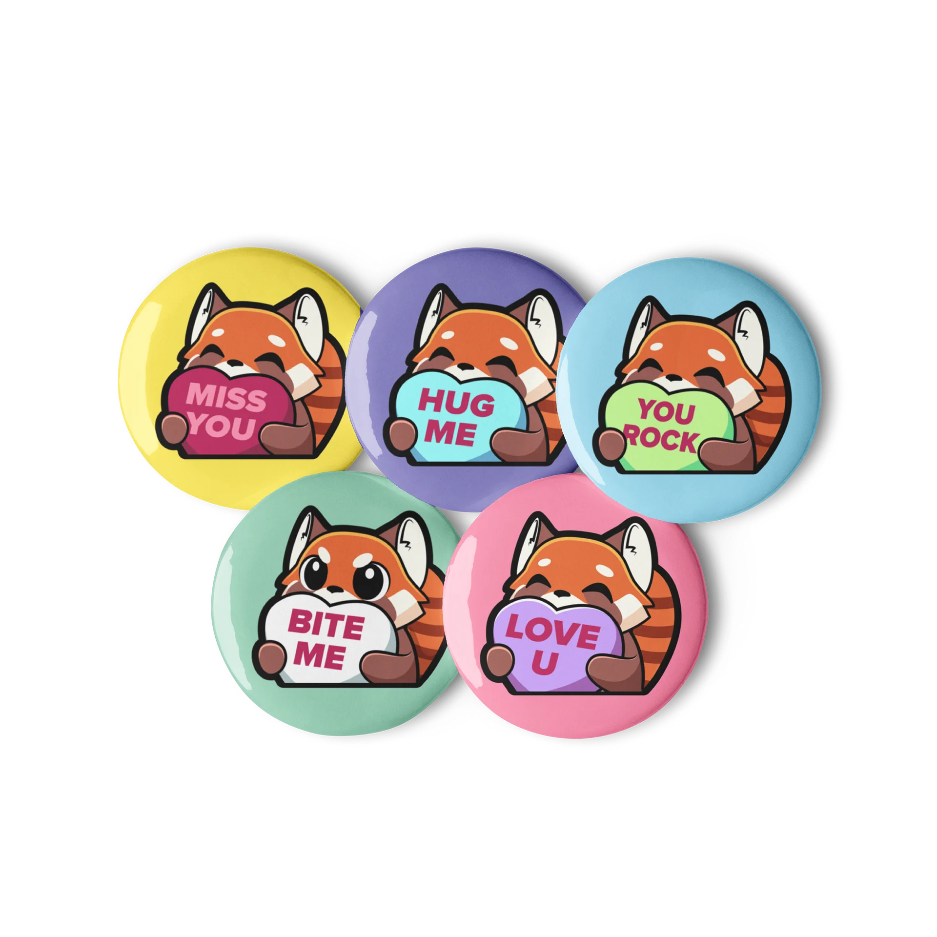 Love Hearts Badge Set product image (2)