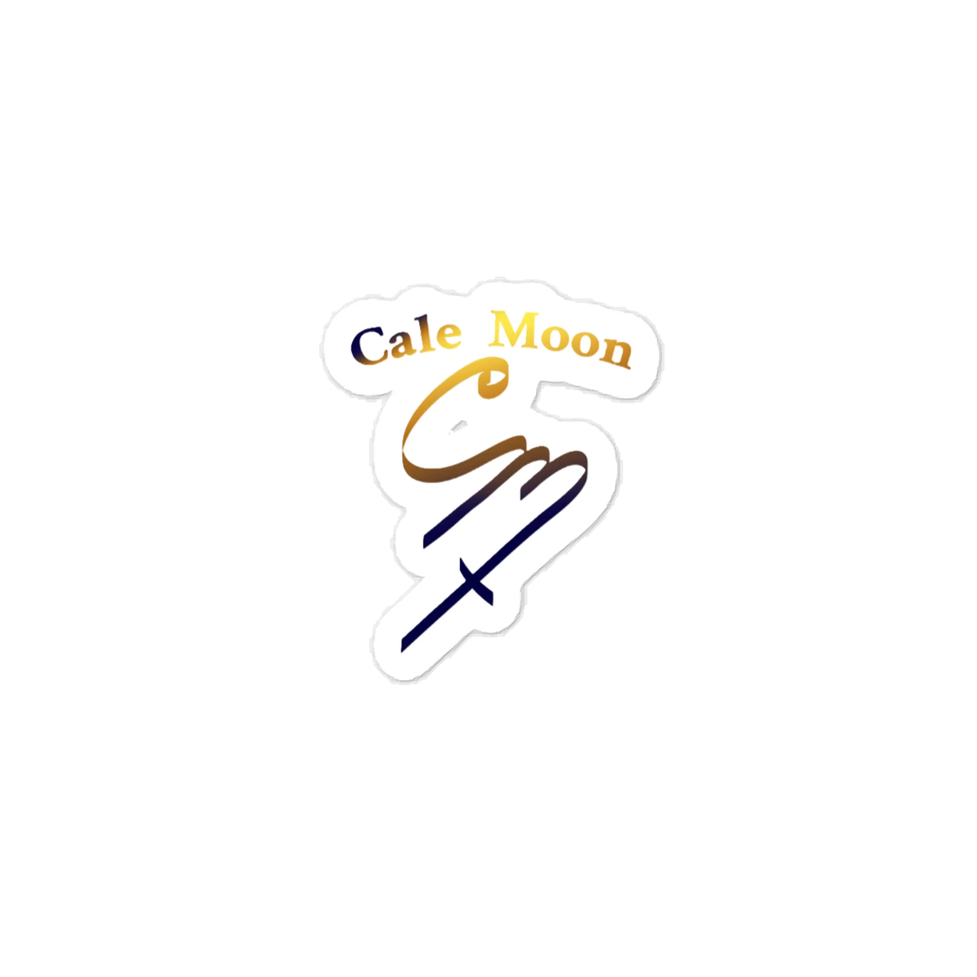 Cale Moon kiss-cut sticker product image (1)