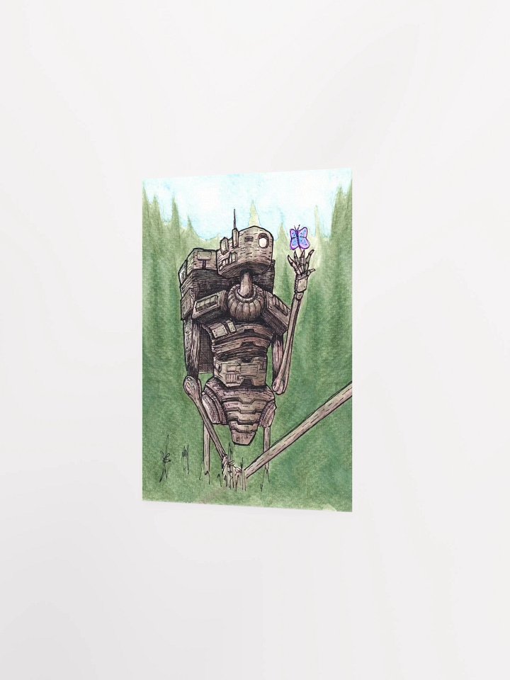 Robot Butterfly Print product image (2)