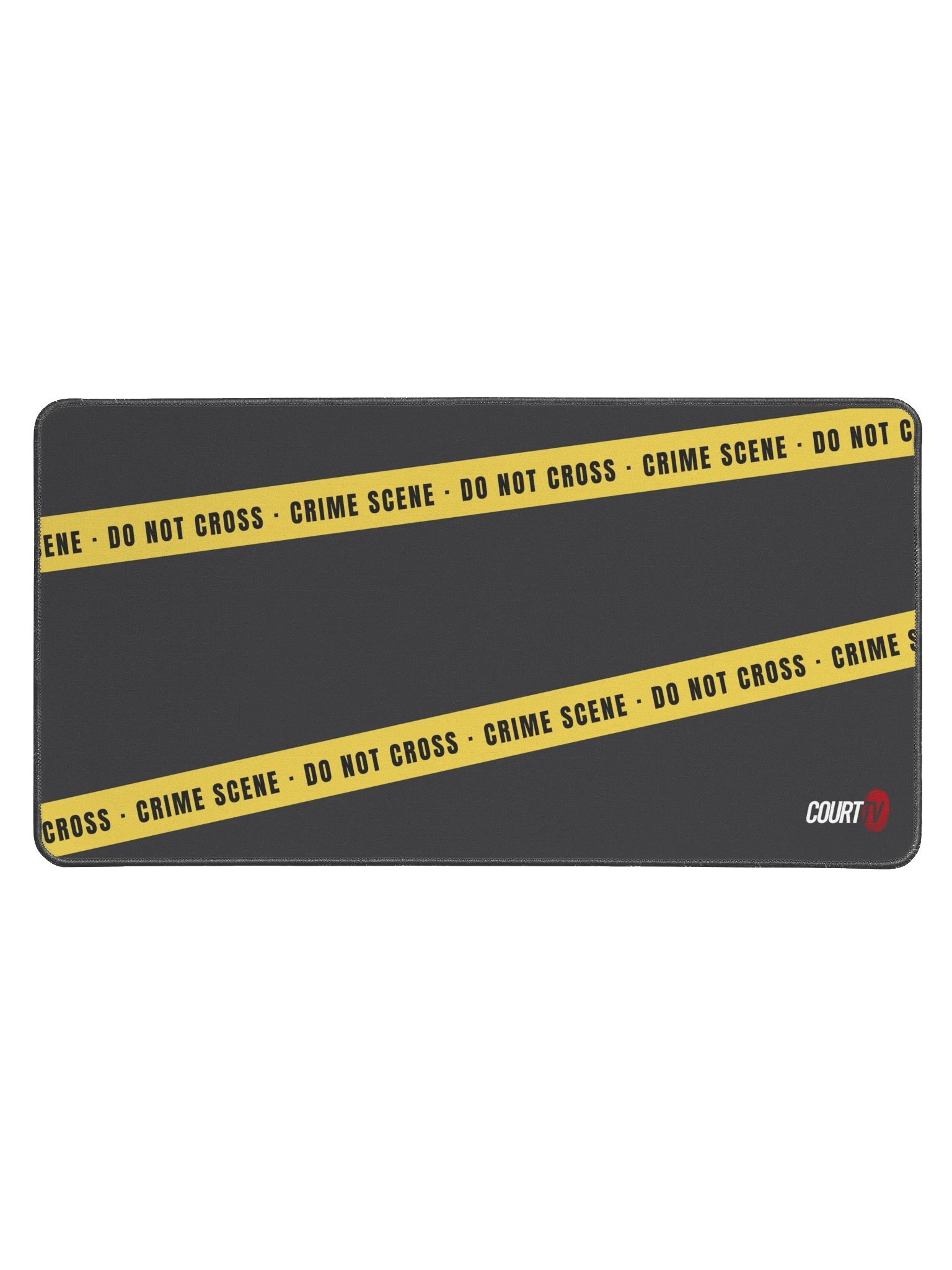 The Desk Is a Crime Scene Desk Mat product image (1)